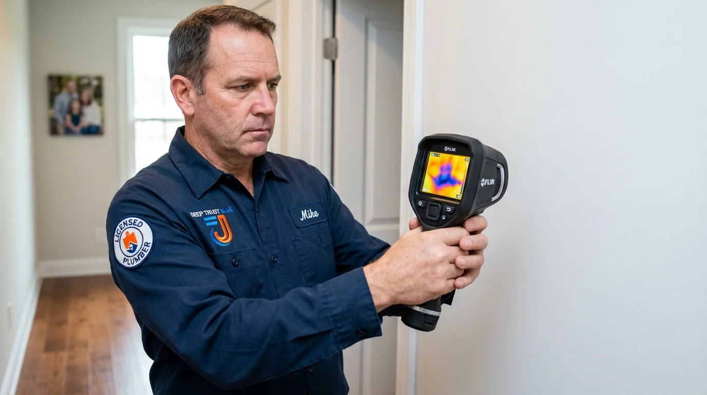 Thermal imaging leak detection by Johns Plumbing LLC in Miami Gardens